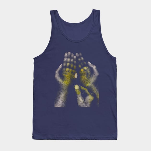 Share the light Tank Top by SeanKalleyArt